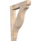 Ekena Millwork Funston Arts & Crafts Smooth Outlooker, Douglas Fir, 7 1/2"W x 38"D x 46"H OUT08X38X46FST03SDF - alternate 1